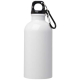 Gourde publicitaire 400ml simple paroi inox recyclé RCS Oregon