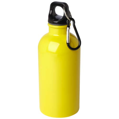 Gourde publicitaire 400ml simple paroi inox recyclé RCS Oregon