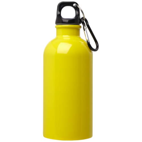 Gourde publicitaire 400ml simple paroi inox recyclé RCS Oregon