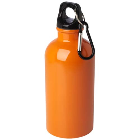 Gourde publicitaire 400ml simple paroi inox recyclé RCS Oregon