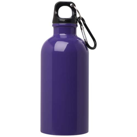 Gourde publicitaire 400ml simple paroi inox recyclé RCS Oregon