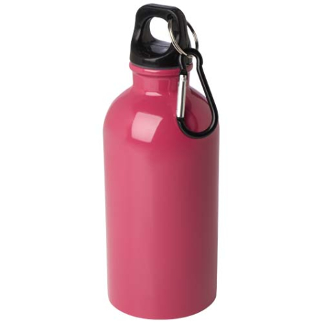 Gourde publicitaire 400ml simple paroi inox recyclé RCS Oregon