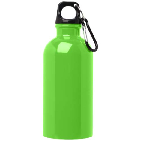 Gourde publicitaire 400ml simple paroi inox recyclé RCS Oregon