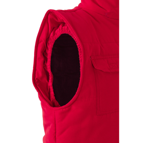 Gilet rembourré multipoche promotionnel MEFITIS VELILLA