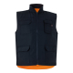 Gilet rembourré personnalisé réversible multipoche DIANA VELILLA