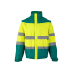 Veste promotionnelle rembourrée bicolore finition PU JUPITER VELILLA