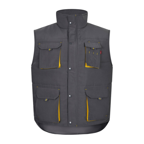 Gilet personnalisable rembourré bicolore multipoche NERGAL VELILLA