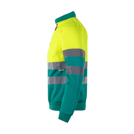 Sweatshirt promotionnel bicolore réfléchissant THOR VELILLA