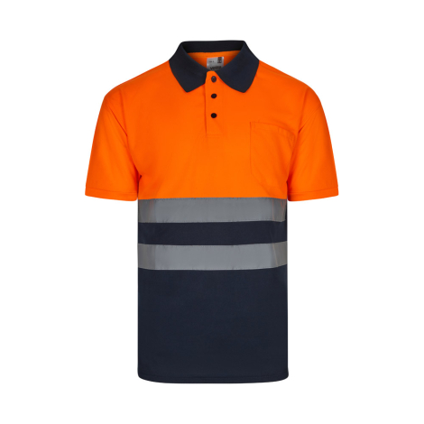 Polo Bird-eye manches courtes personnalisable FORTUNA VELILLA