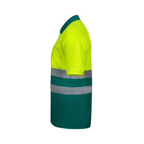Polo Bird-eye manches courtes personnalisable FORTUNA VELILLA