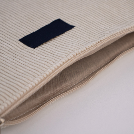 Pochette ordinateur velour personnalisable 15"