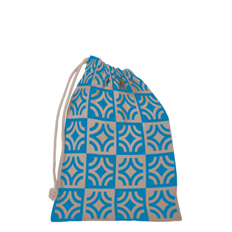 Pochon coton bio personnalisable - 15x20 cm