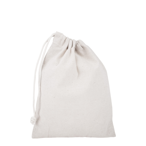 Pochon coton bio personnalisable - 15x20 cm