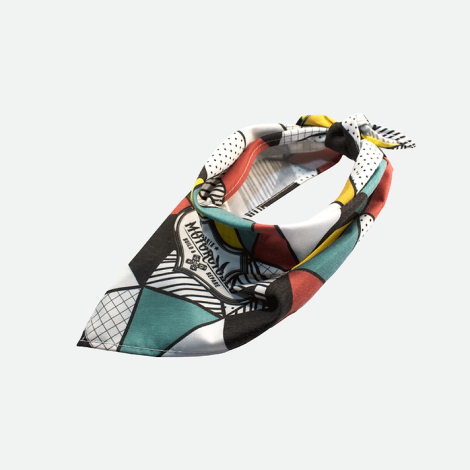 Bandana triangulaire personnalisable 100x70 cm