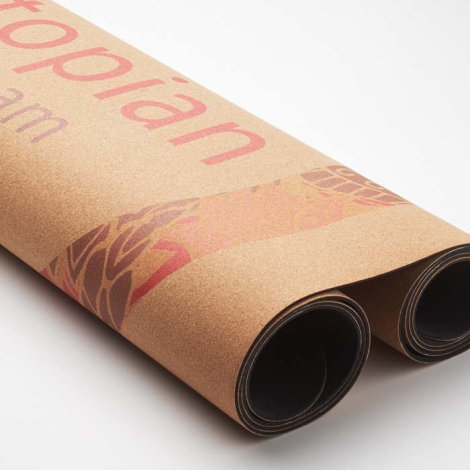 Tapis de yoga liège 100 % personnalisable