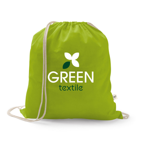 Sac à dos promotionnel coton recyclé et rPET 150g ISTANBUL 