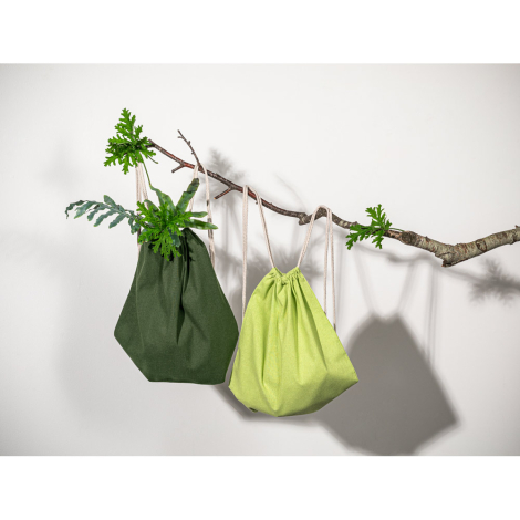 Sac à dos promotionnel coton recyclé et rPET 150g ISTANBUL 
