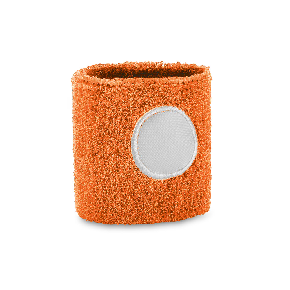 Poignet élastique personnalisé en polyester KOV Orange