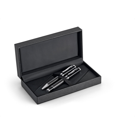 Kit roller et stylo à bille publicitaire CHESS
