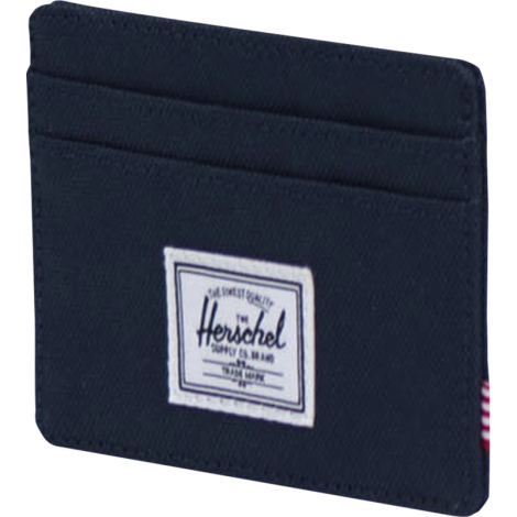 Porte-cartes RFID à personnaliser en tissu recyclé Charlie Herschel