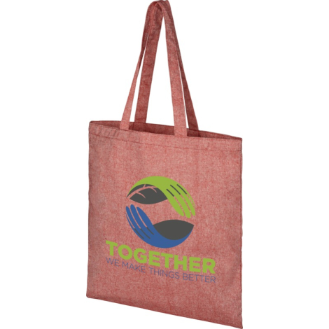 Sac shopping personnalisable coton et rPET recyclés 150g 7L Pheebs