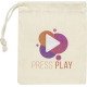 Jeu de morpion personnalisable en bois avec pochette coton Whorl