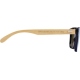 Lunettes de soleil publicitaires avec branches en bambou Tan
