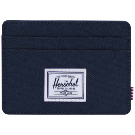 Porte-cartes RFID à personnaliser en tissu recyclé Charlie Herschel