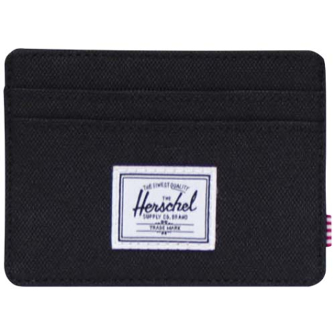 Porte-cartes RFID à personnaliser en tissu recyclé Charlie Herschel