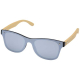 Lunettes de soleil publicitaires avec branches en bambou Tan