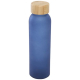 Bouteille en verre promotionnelle 500ml couvercle bambou Lume