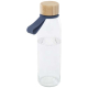 Bouteille en verre à personnaliser 500ml couvercle bambou Porto