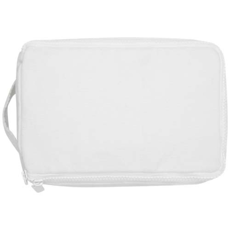 Organiseur de toilette promotionnel coton recyclé avec poches Pack