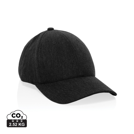 Casquette personnalisée 6 panneaux coton recyclé 200g Milo