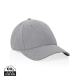 Casquette personnalisée 6 panneaux coton recyclé 200g Milo