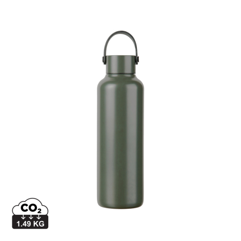 Bouteille publicitaire isotherme en acier recyclé 600ml Vinga