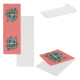 Serviette rafraîchissante publicitaire 30×80 cm tissu r-PET