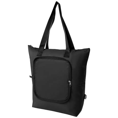 Sac isotherme promotionnel pliable 15L EcoFold Noir