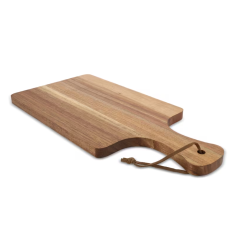 Planche de service promotionnelle en bois d’acacia