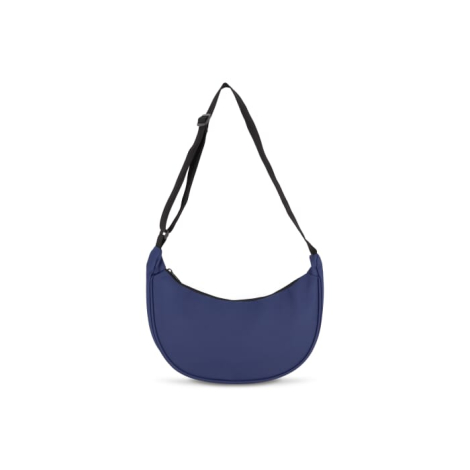 Sac bandoulière demi-lune promotionnel rPET 600D enduit PU