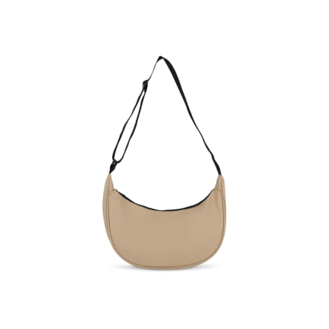 Sac bandoulière demi-lune promotionnel rPET 600D enduit PU