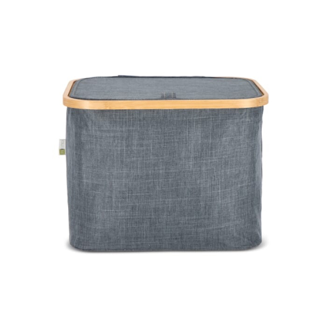 Panier de rangement personnalisé en rPET et bambou Sogne