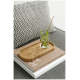 Plateau en bois personnalisé forme ovale Originalhome