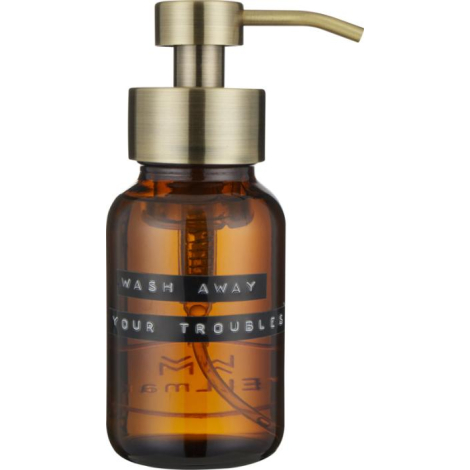Gel douche personnalisable flacon verre recyclé 250ml Wellmark