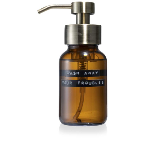 Gel douche personnalisable flacon verre recyclé 250ml Wellmark