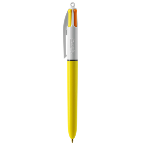 Stylo 4 couleurs promotionnel BIC® Sun avec tour de cou