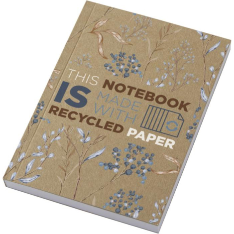 Carnet kraft A6 personnalisable Novella Austen 100 pages recyclées