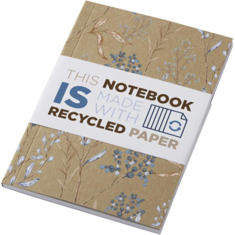 Carnet A6 kraft à personnaliser Novella Austen 50 feuilles recyclées
