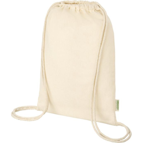 Gym bag publicitaire en coton bio 100g Orissa