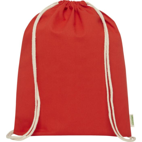 Sac à dos personnalisé en coton bio 140g Orissa